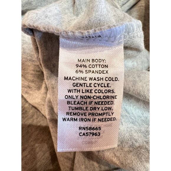 Nordstrom BP Strapless Mini Tube Dress Bodycon Heather Gray Cotton Stretch Small - Picture 11 of 14